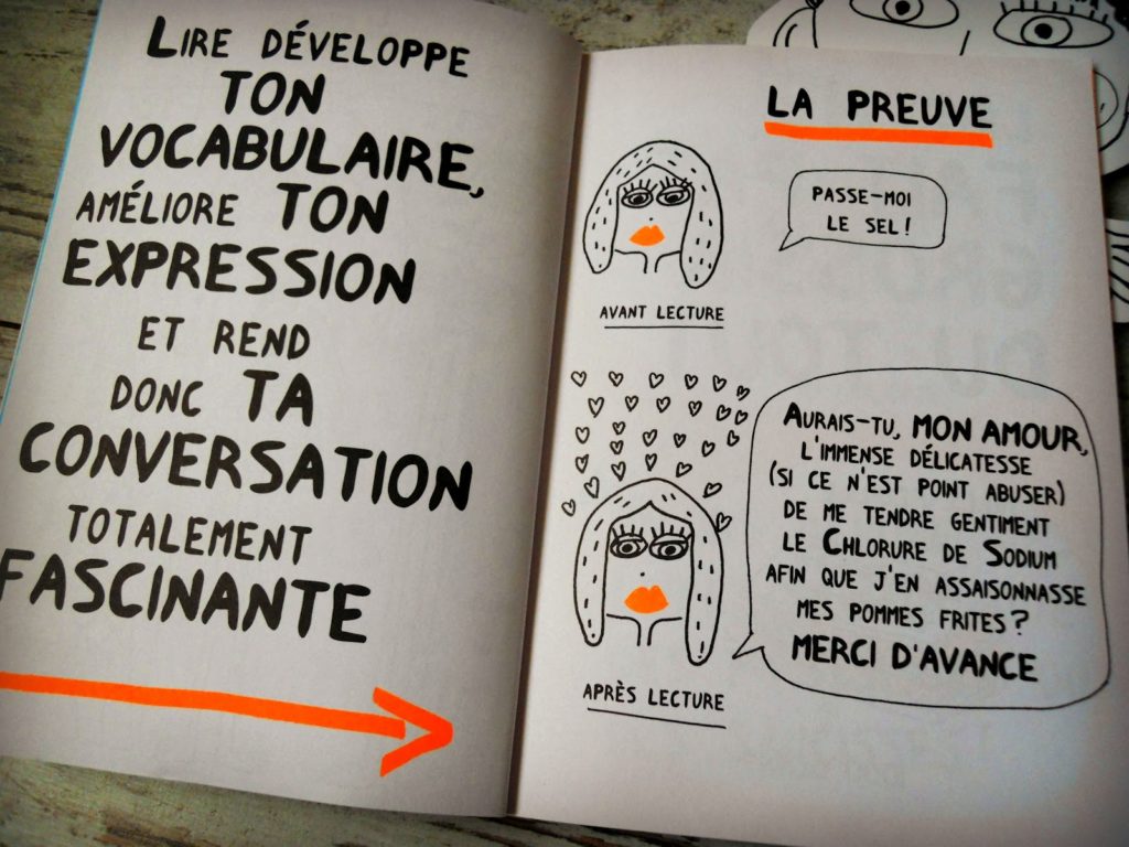 Lire pour avoir une conversation plaisante